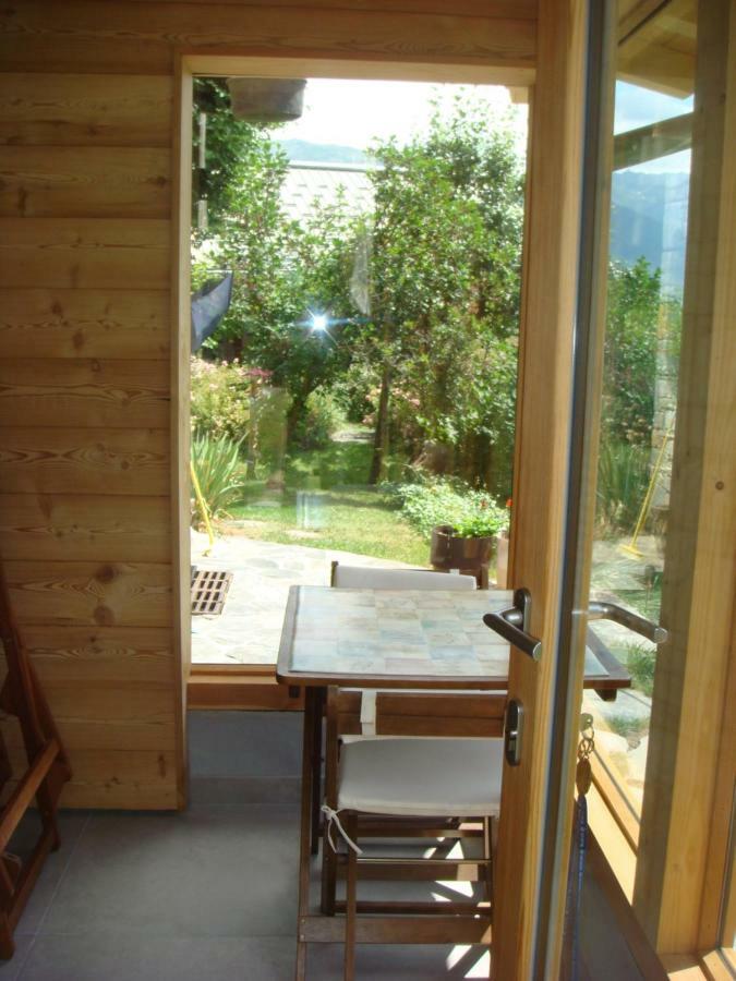 Studio avec solarium Bourg-Saint-Maurice Extérieur photo